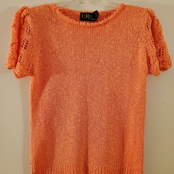 Le Roy Sweaters - Vtg knit sweater